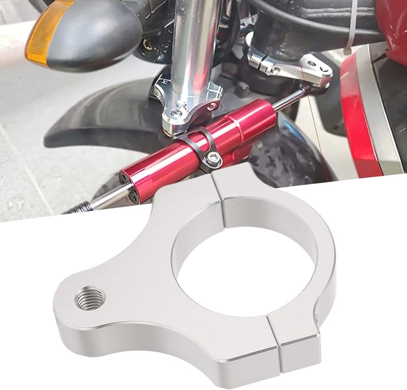 Keenso مشبك تثبيت إطار شوكة ممتص الصدمات لتقليل الاهتزازات خفيف الوزن حامل شوكة الدعم للدراجة النارية (45 مم) - Image 3